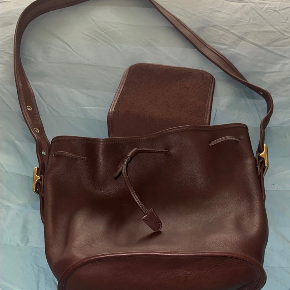 Coach Brown Leather Shoulder Bag